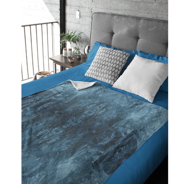 Cobertor De Velo Padrão de gelo psicodélico (Criador carregado)