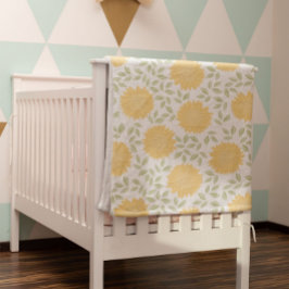 Cobertor De Velo Padrão de girassol do país russo bonito