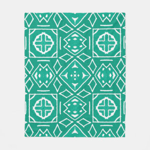 Cobertor De Velo Padrão de Ikat Impressão Tribal Africano