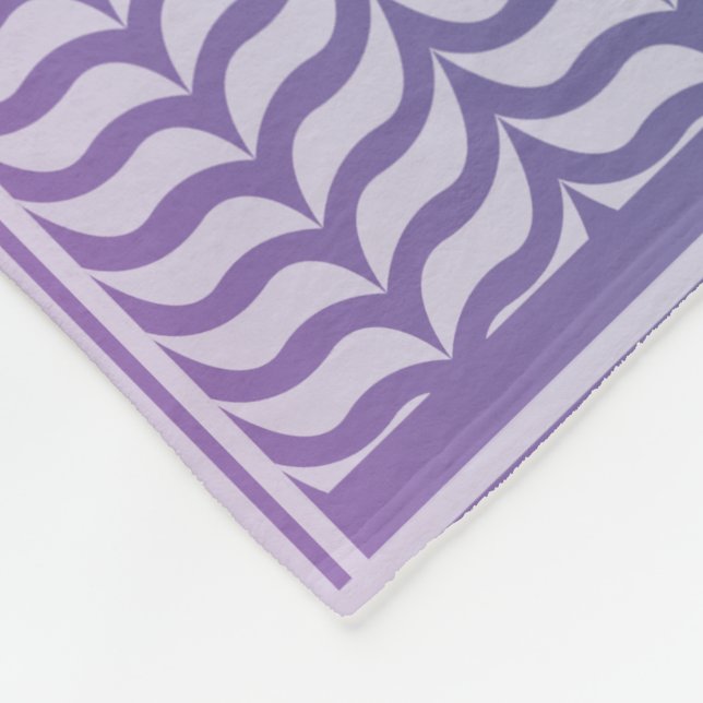 Cobertor De Velo Padrão de Keffiyeh com Gradiente Roxo Moderno (Quina)
