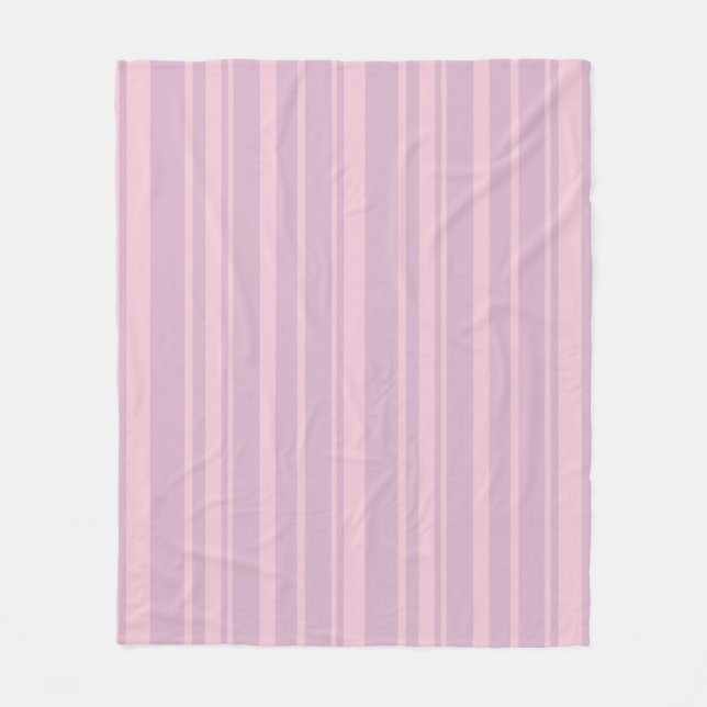 Cobertor De Velo Padrão de Linha Roxa e Rosa (Frente)