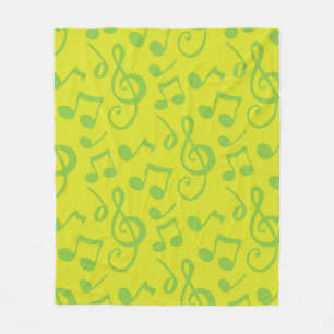 Cobertor De Velo Padrão de música