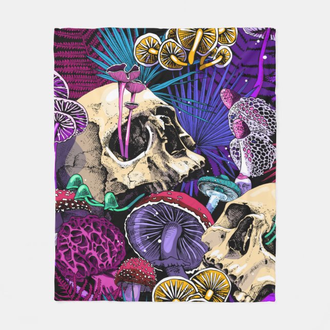 Cobertor De Velo Padrão de papel de parede sem costura. Bright Magi (Frente)