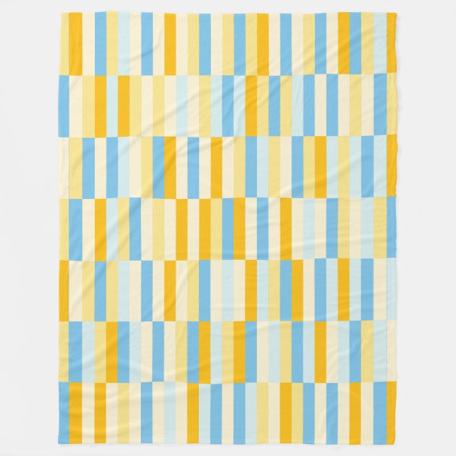 Cobertor De Velo Padrão de Patchwork de Cores 131214c (Frente)