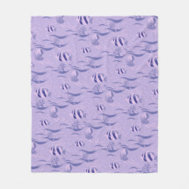 Cobertor De Velo Padrão de Peixe