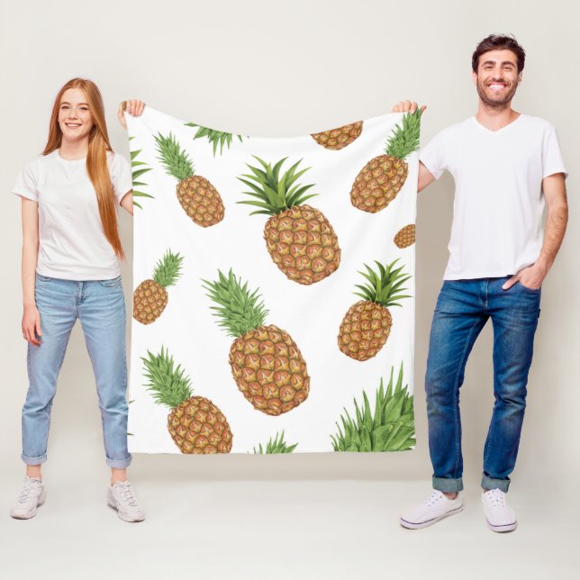 Cobertor De Velo Padrão de pinheiros com aquarela 1 (In Situ)