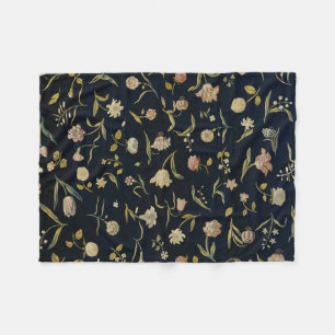 Cobertor De Velo Padrão De Rug Botânica Da Vintage Rústica 