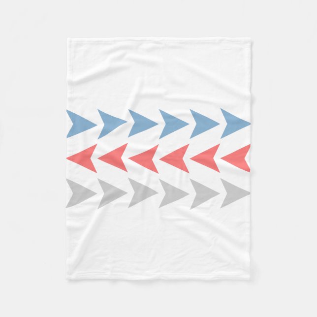 Cobertor De Velo Padrão de Seta (Frente)