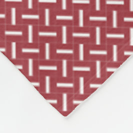 Cobertor De Velo Padrão de Sinalizador de Patchwork Latvia