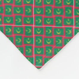 Cobertor De Velo Padrão de Sinalizador de Patchwork Mauritan