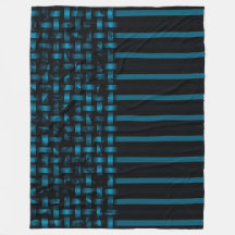 Padrão de Tecido Abstrato Preto Azul