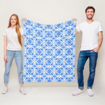 Padrão de Toile Francês Azul