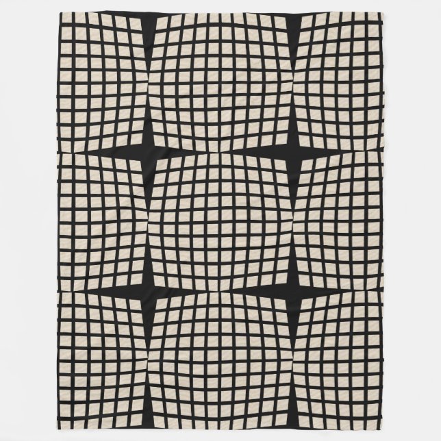 Cobertor De Velo Padrão de Verificação de Linen Chic Verificado em  (Frente)