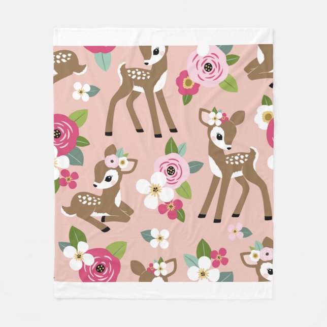 Cobertor De Velo Padrão de vinheta sem costura com vinheta fofa col (Frente)