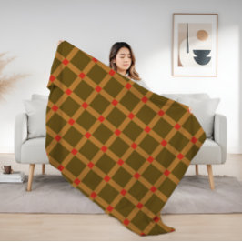 Cobertor De Velo Padrão de Xadrez Verificado Retroativamente em Cas