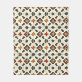 Cobertor De Velo Padrão do Azulejo espanhol Vintage