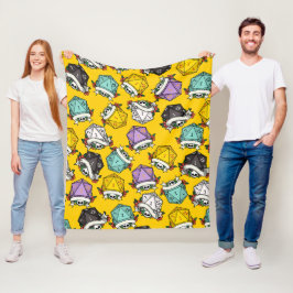 Cobertor De Velo Padrão do Conjunto de Dados D20