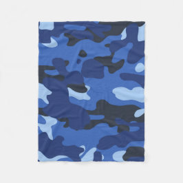 Cobertor De Velo Padrão do Exército Azul Camo de Camuflagem