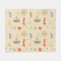 Padrão do Farol de Barcos Náuticos Boho