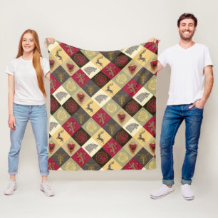 Cobertor De Velo Padrão do Game of Thrones Sigil