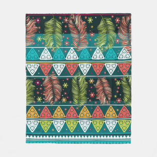 Cobertor De Velo padrão floral uniforme de vintage em rabisco