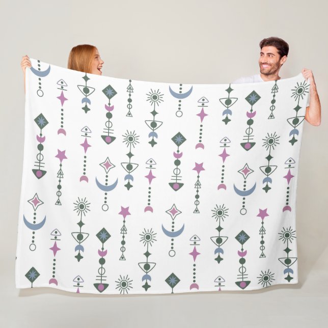 Cobertor De Velo Padrão geométrico colorido 22a (In Situ)