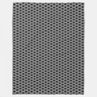 Padrão Geométrico de Onda Preto e Branco Seigaiha