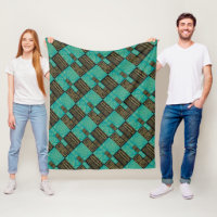 Padrão Geométrico Elegante Africano Tribal