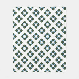 Cobertor De Velo Padrão Geométrico Moderno em Cores Inspiradas na N