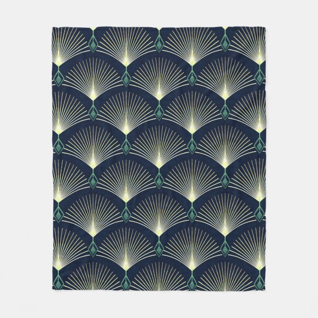 Cobertor De Velo Padrão geométrico sem aspecto elegante. Deco de Ar (Frente)