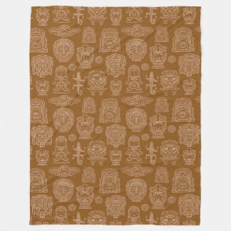 Cobertor De Velo Padrão inspirado no Aztec