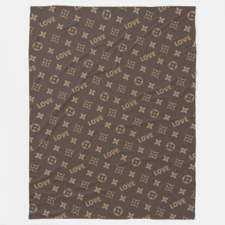 Cobertor De Velo Padrão Louis Vuitton