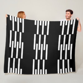 Cobertor De Velo Padrão moderno de formas geométricas sólidas 2