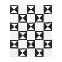 Padrão Preto Semelhante a Vampiro Branco Quadrado