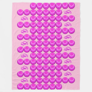 Cobertor De Velo Padrão retrorreflector cor-de-rosa no estilo de te