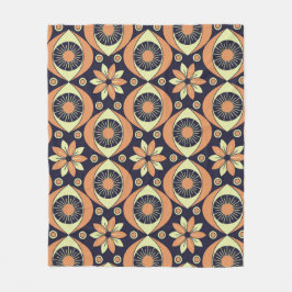 Cobertor De Velo Padrão retrorreflector de vinheta em laranja e ama