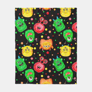 Cobertor De Velo Padrão sem costura com cor d'água pintada manual