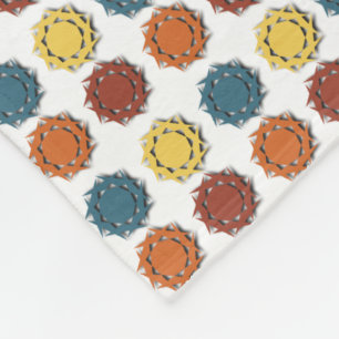 Cobertor De Velo Padrão Terrestre Inspirado por Marrocos