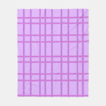 Padrão xadrez de flores rosa e roxo