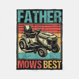 Cobertor De Velo Padre Mows Best, Pai de lavanderia, trabalho engra