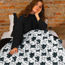 Padrões de Gatos Pretos e Ditos