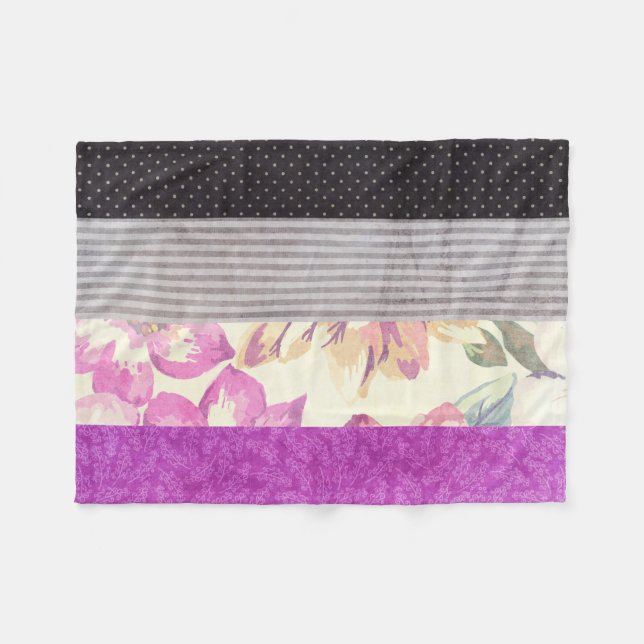 Cobertor De Velo Padrões misturados da bandeira do ás (Frente (Horizontal))