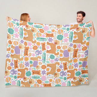 Cobertor De Velo Padrões para cães e tratamentos páscoas