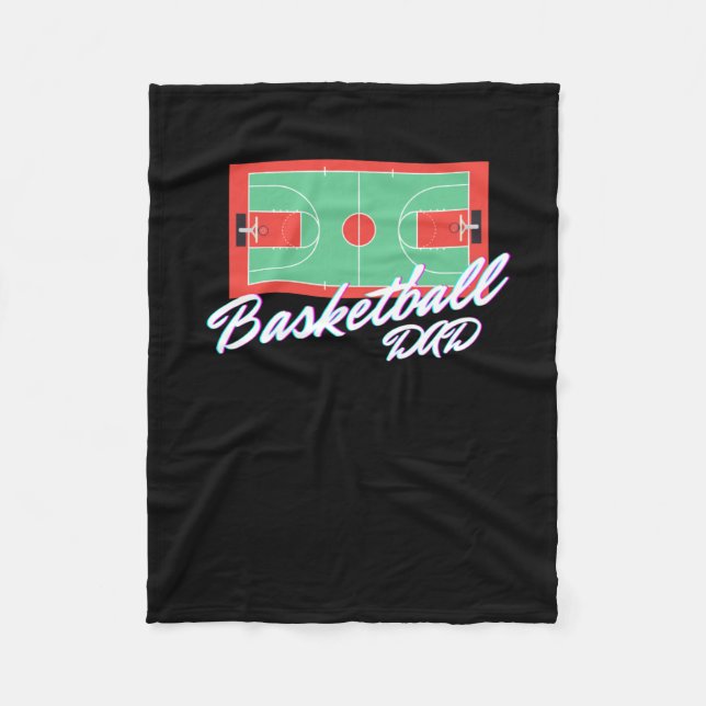 Cobertor De Velo Pai 3 de basquete (Frente)