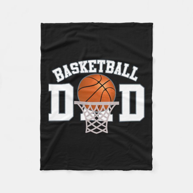 Cobertor De Velo Pai 4 de basquete (Frente)