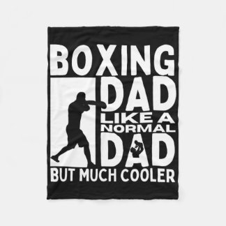 Cobertor De Velo Pai de Boxing Padre Cite Engraçado Boxer