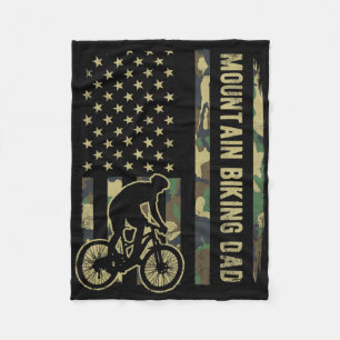 Cobertor De Velo Pai de Ciclismo de Montanha Camuflagem Bandeira Am