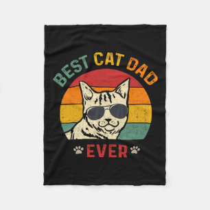 Cobertor De Velo Pai De Gato Alguma Vez Engraçado Dia de os pais De