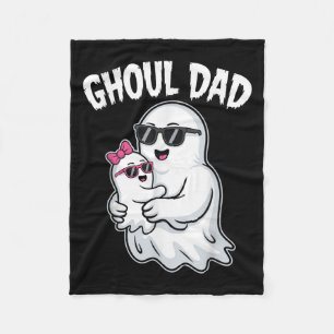 Cobertor De Velo Pai de Ghoul Camisa Men Pai Spooky Halloween Ghost