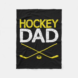 Cobertor De Velo Pai de Hockey com Mens Dia de os pais Vintage Verã